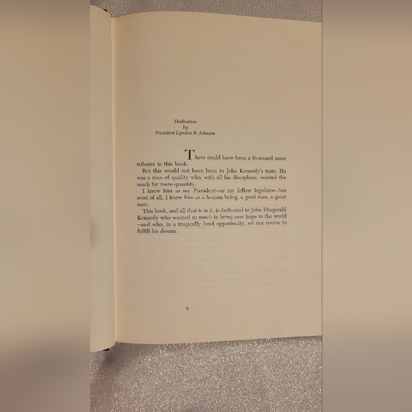 VTG A Tribute To John F Kennedy Hardcover W/SLIP CASE 1964 - Picture 10 of 15